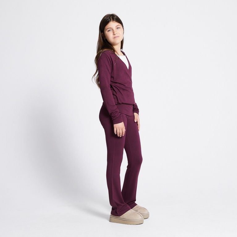 Folded yoga pants "Noelle star"